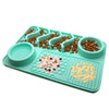Multifunctional Pet Slow Feeder Bowl + Lick Mat + Snuffle Pad - Anti Anxiety