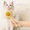 One Click Self Cleaning Pet Brush - Deshedding Grooming Tool for Cats & Dogs
